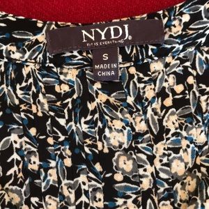 NYDJ Beautiful Career Pleat Detail Blouse